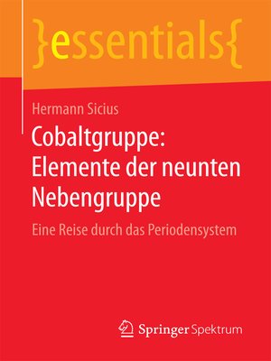cover image of Cobaltgruppe